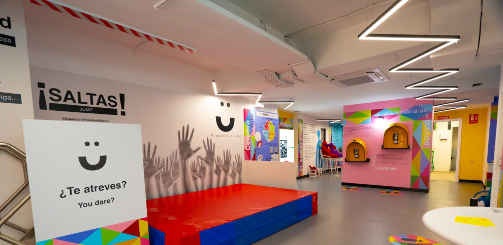 The Museum of Happiness, an experiential and interactive space dedicated to well-being and positive psychology