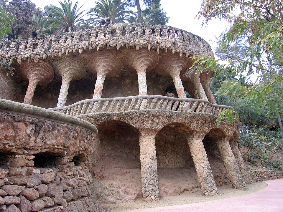 Park Güell, conceived by Antoni Gaudí as a garden city and today a public park