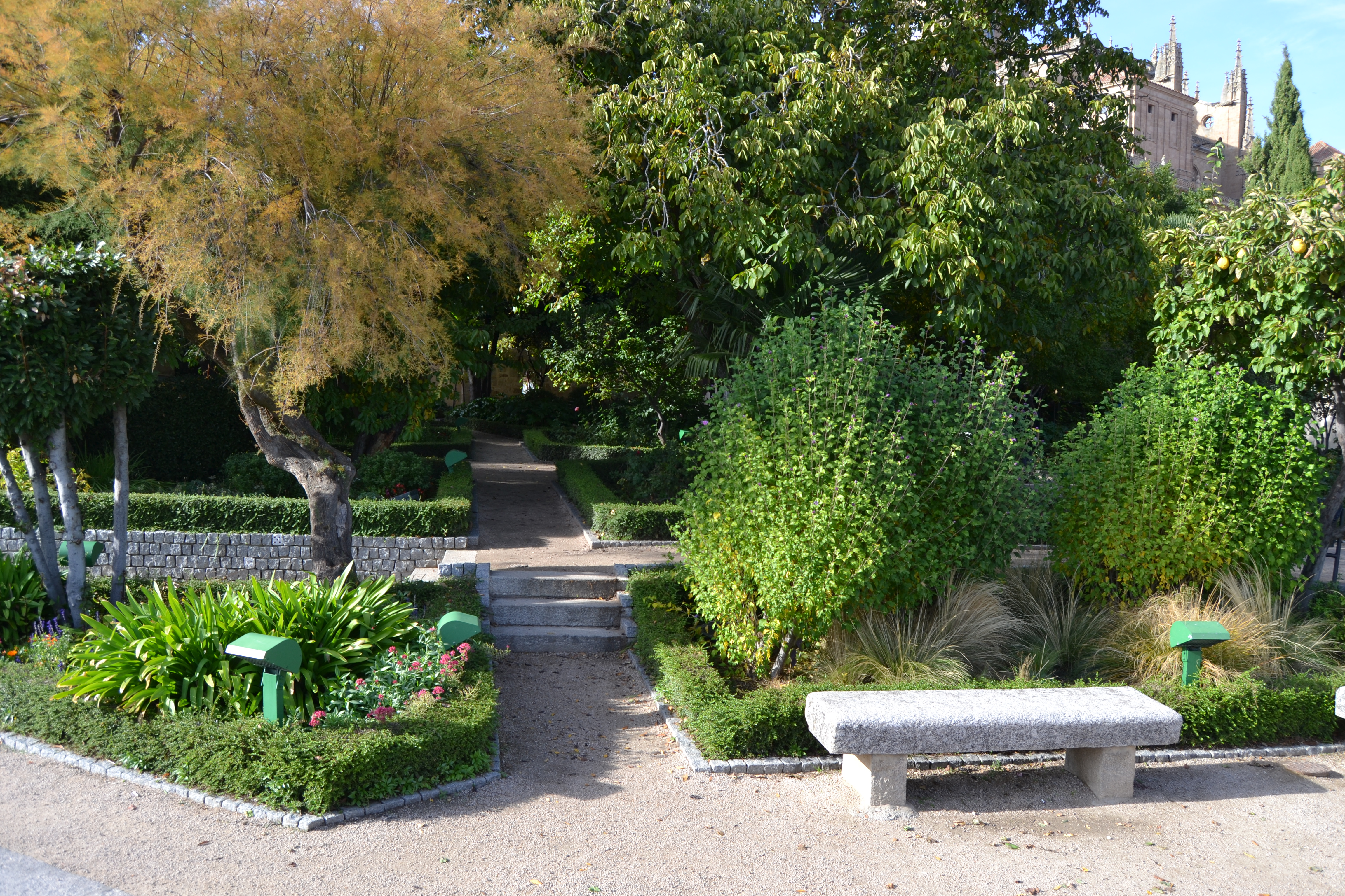 Calixto and Melibea’s Garden, a Romantic-style garden evoking the literary legend of the lovers from “La Celestina”