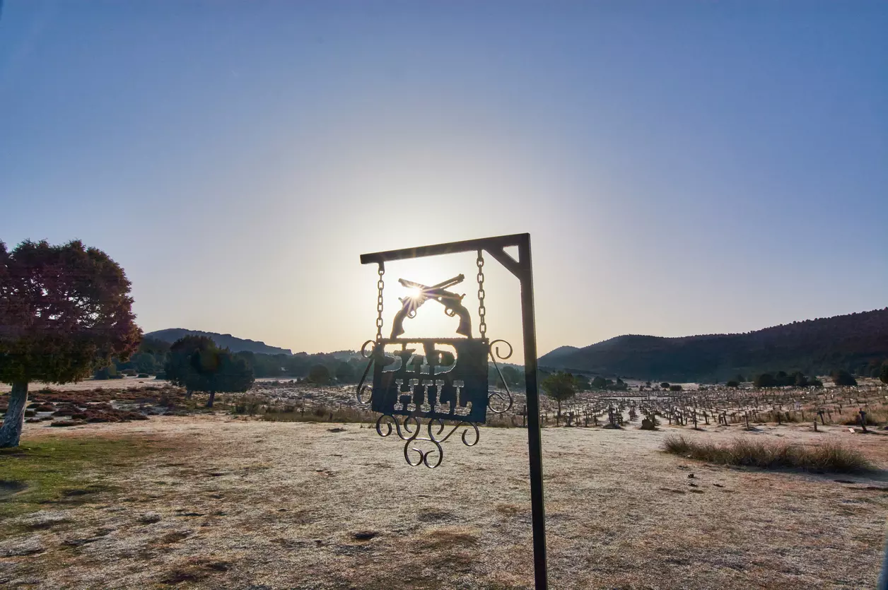 Sad Hill Cemetery from the film 