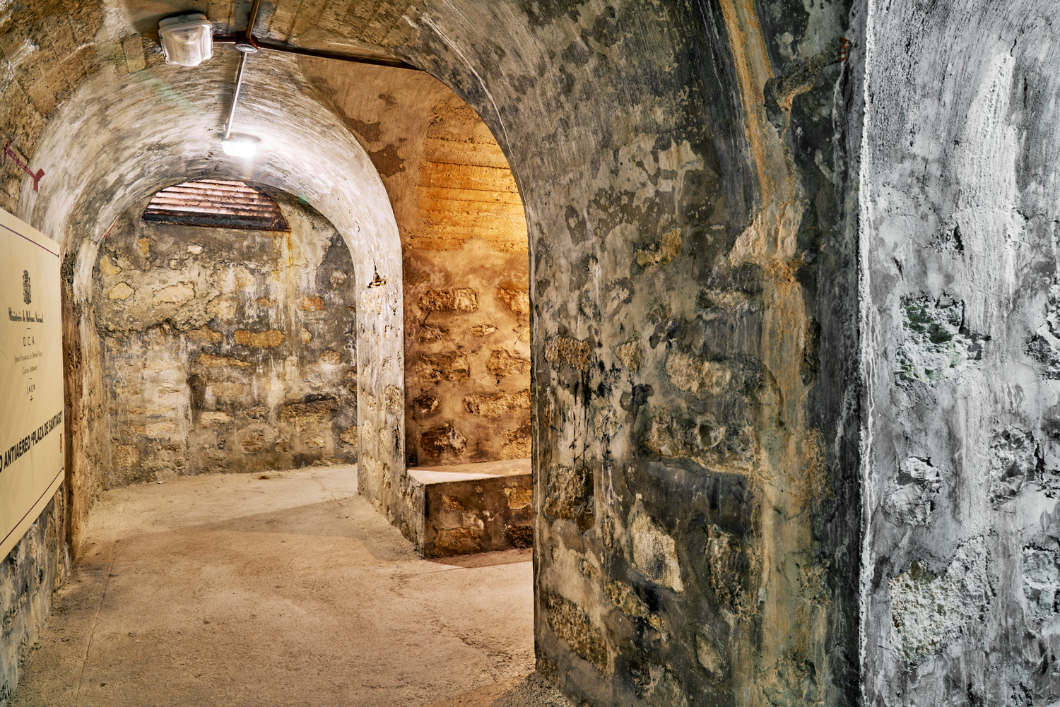 Air-Raid Shelter under Plaza de Santiago in Jaén
